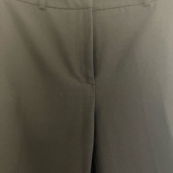 ANTONIO MELANI Black Straight-Leg Trousers - Picture 3 of 7